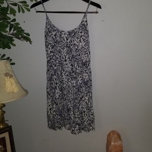Floral Grey Dress